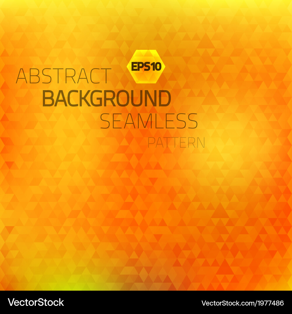 Abstract triangle seamless pattern background Vector Image