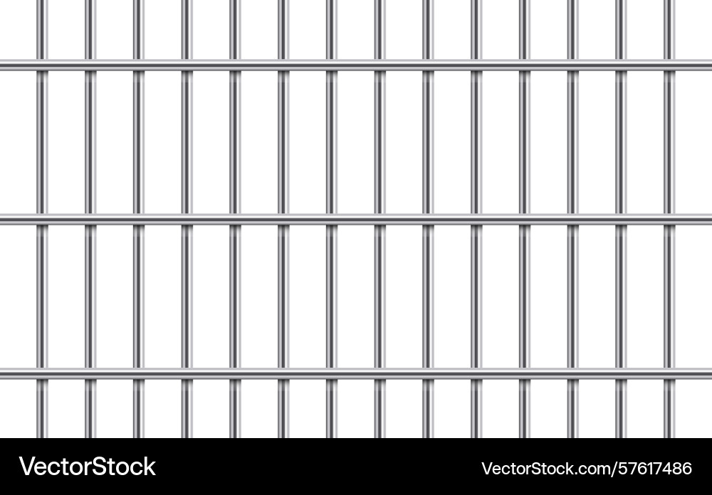Metal bars creating a grid-like pattern Metal bars creating a grid-like pattern vector image