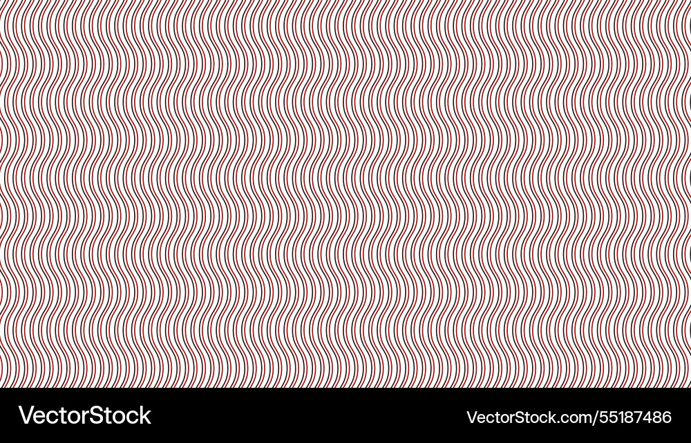 Red wave line pattern abstract background Red wave line pattern abstract background Vector Image