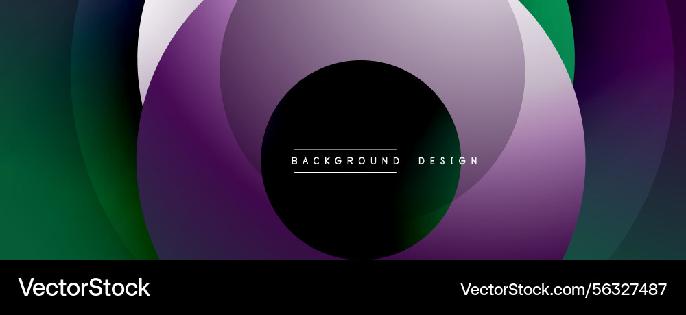 Abstract layers create dynamic visual effect vector image