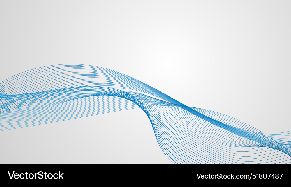 Abstract motion line smooth background Vector Image