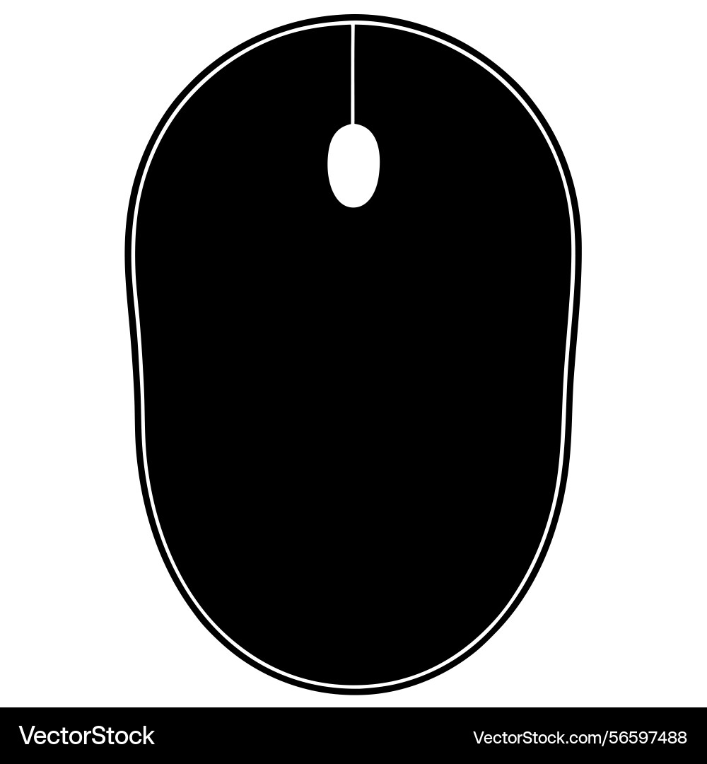 Computer mouse icon graphics isolated vector image