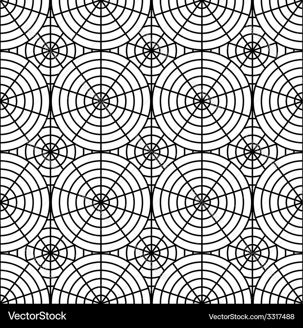 Design seamless monochrome spider web pattern Vector Image