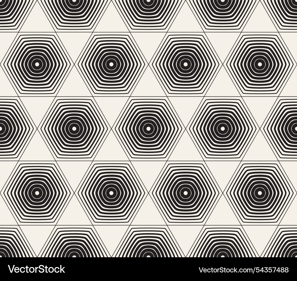 Seamless pattern repeating geometric elements Seamless pattern repeating geometric elements vector image