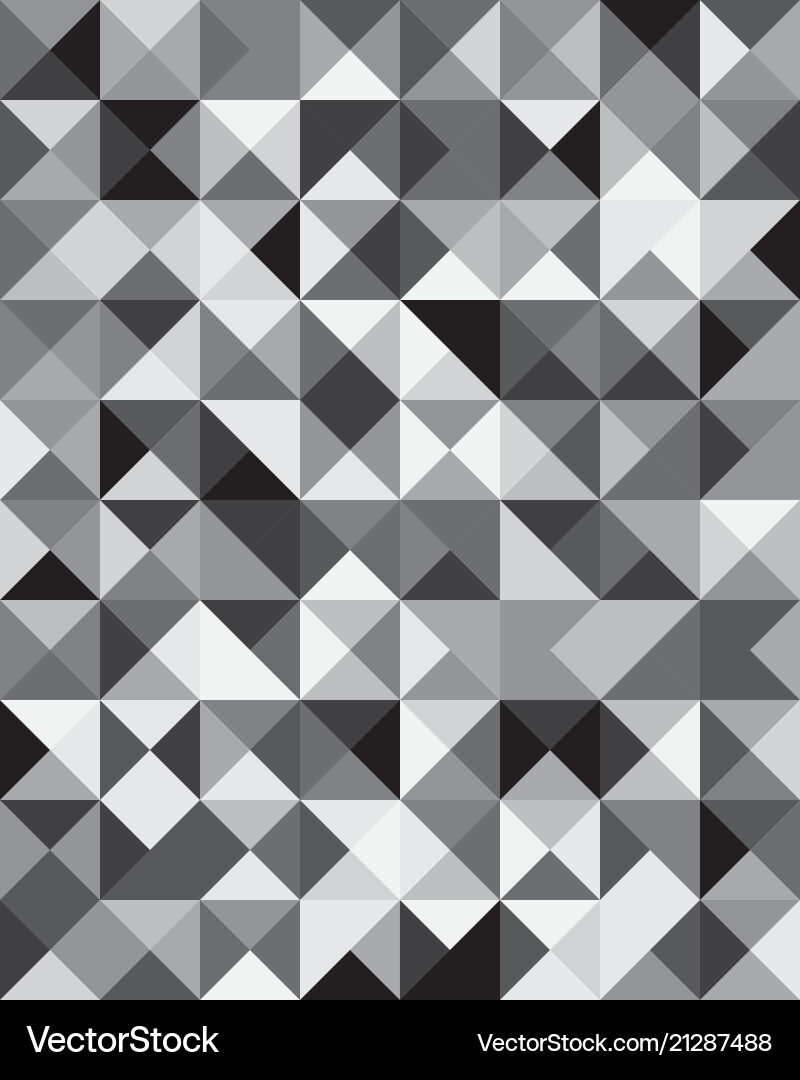 Triangular or square geometric abstract seamless vector image