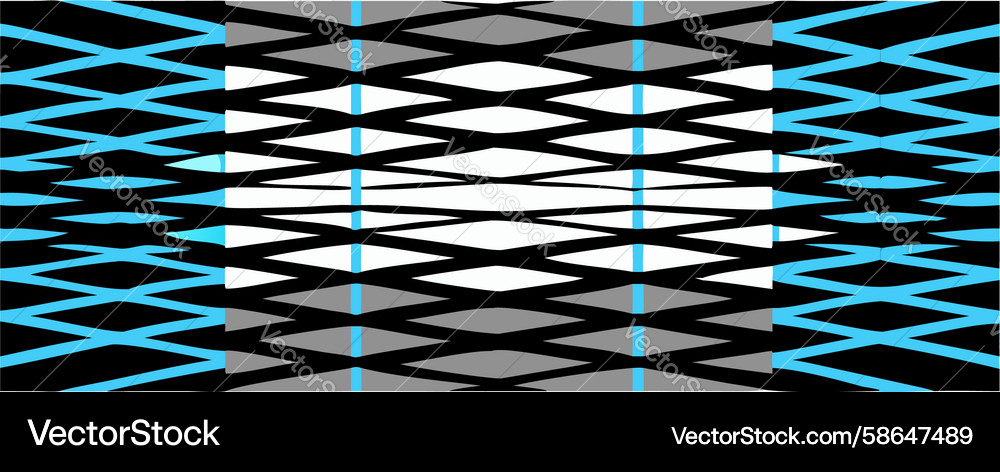 Intersecting Grid Pattern Vector Image