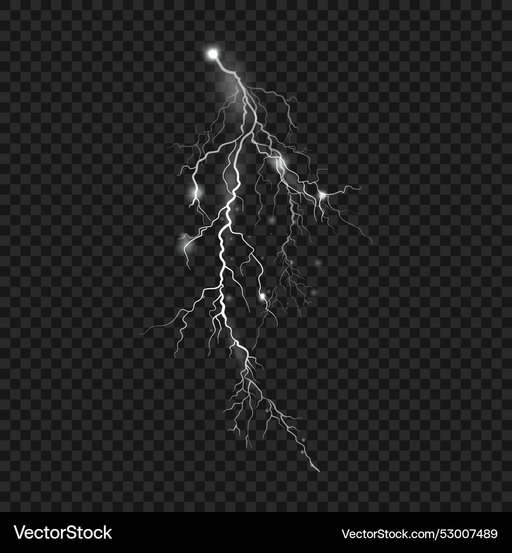 Thunderbolts lightning strike power Thunderbolts lightning strike power vector image
