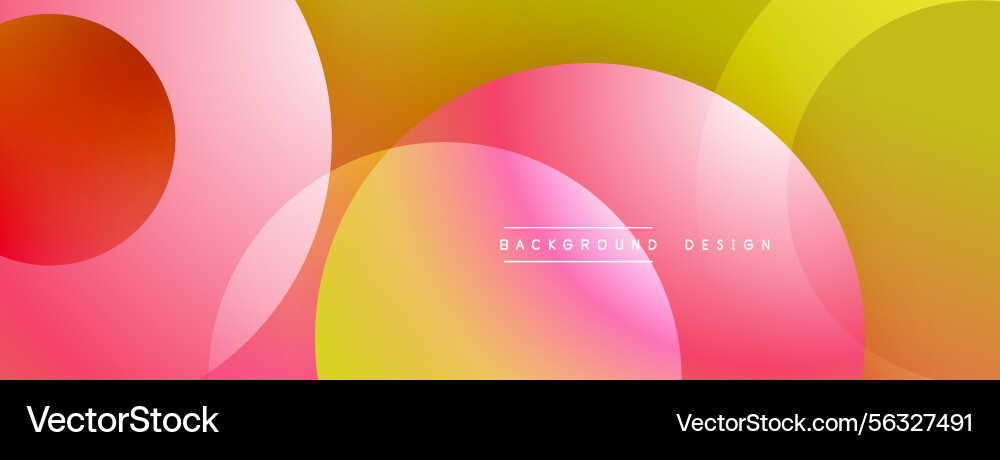 Abstract colorful background overlapping circles Abstract colorful background overlapping circles vector image
