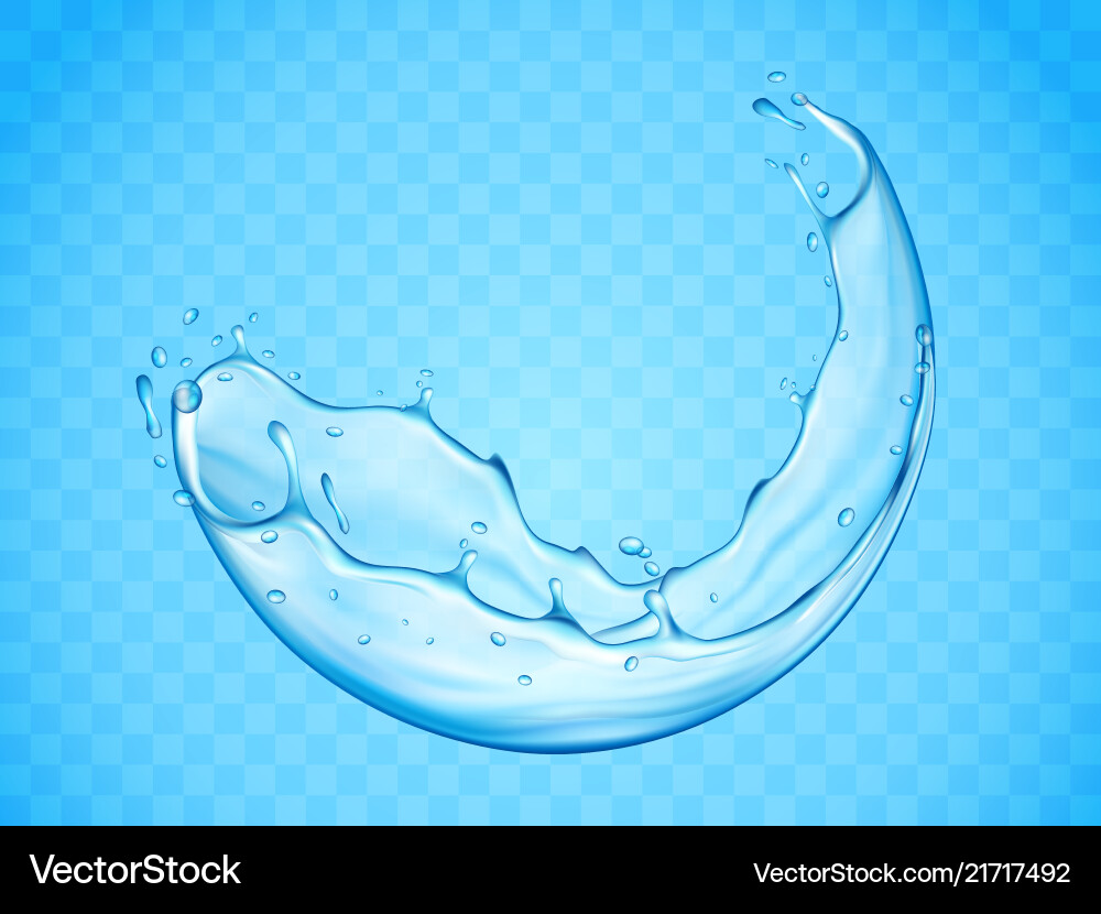 Moment der Bewegung Spritzwasser oder Blase Dash Moment der Bewegung Spritzwasser oder Blase Dash vektorbild