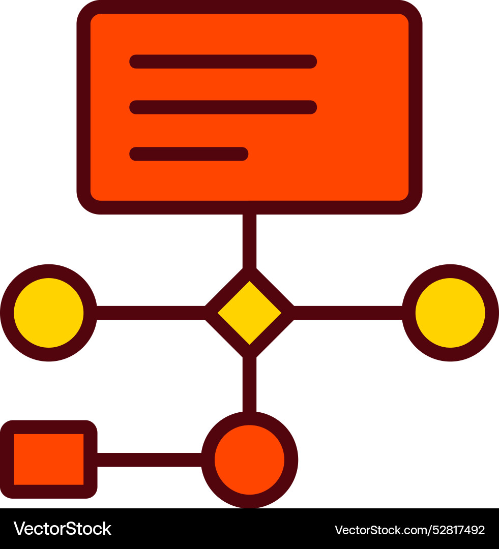 Workflow icon design Vector Image