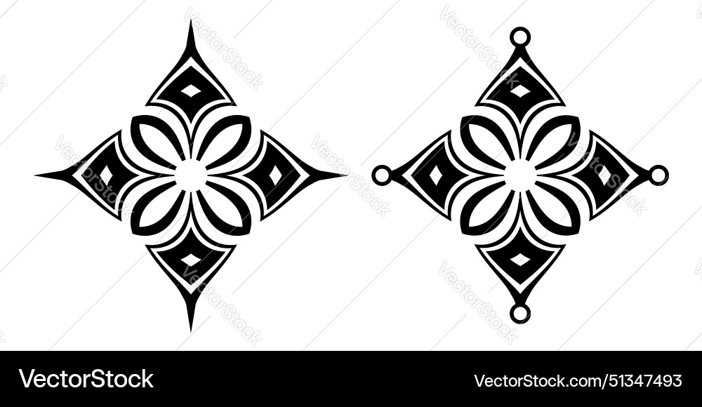Design elements set Vector Image