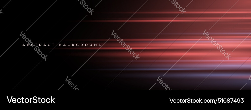 Dynamic Red & Black Abstract Background Vector Image