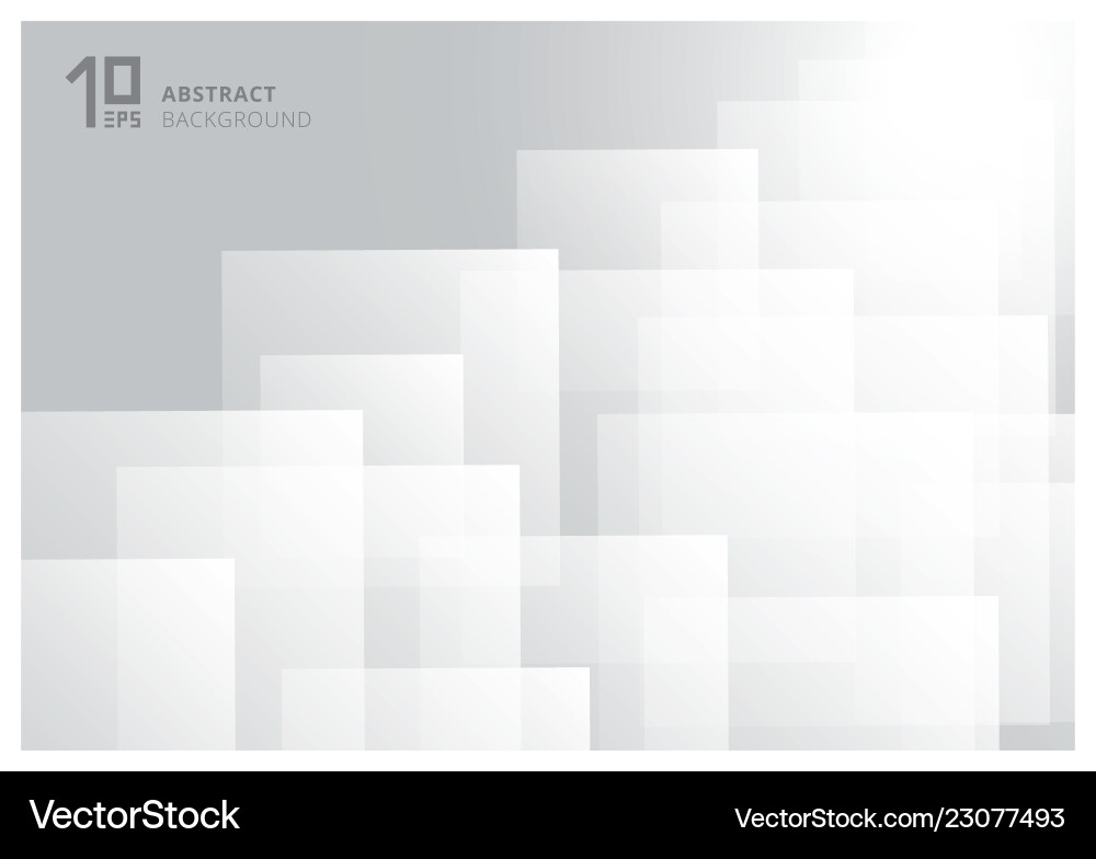 Futuristic Overlapping Square Pattern Vector Image