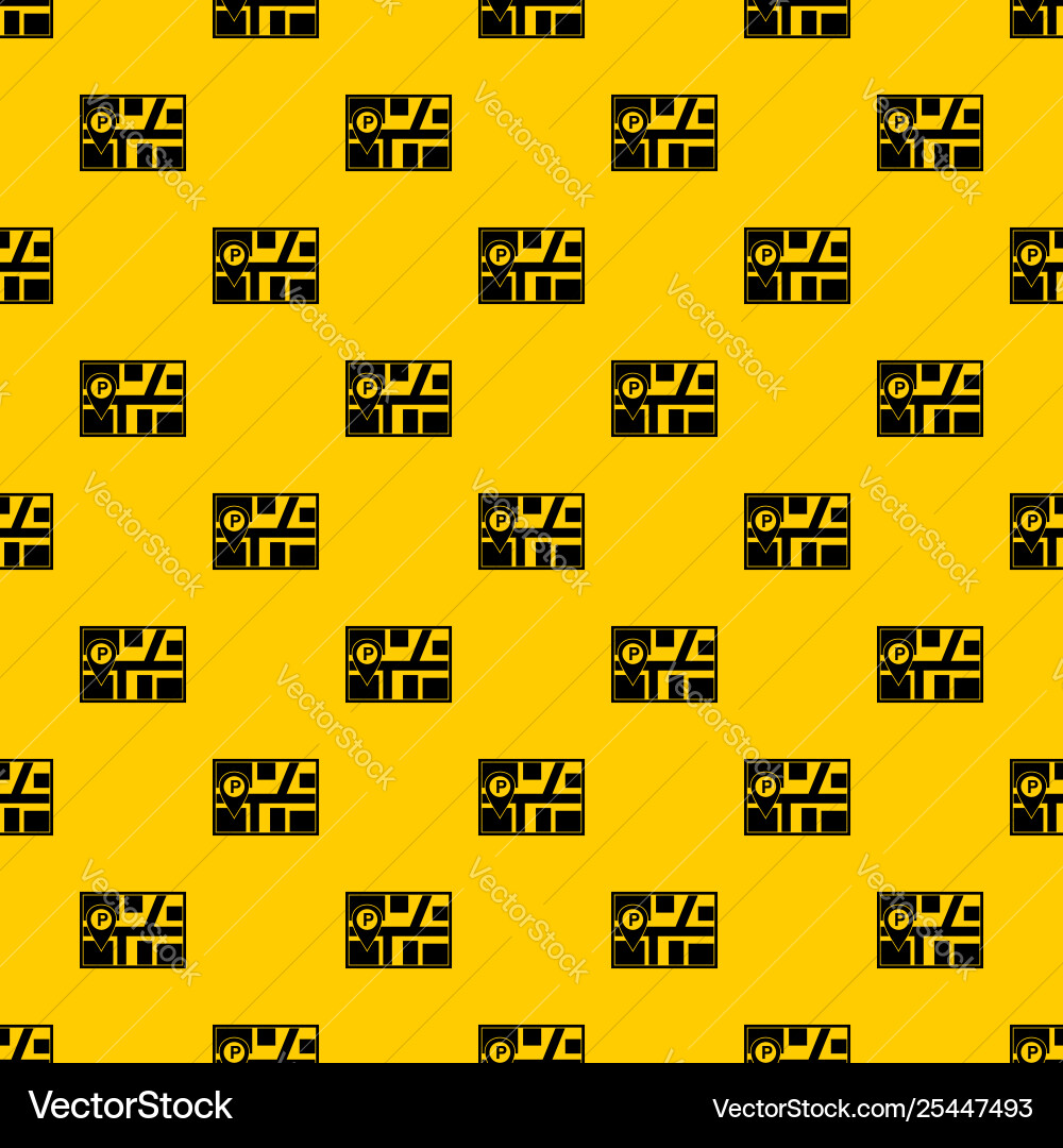 Map with car parking pointer pattern Map with car parking pointer pattern Vector Image