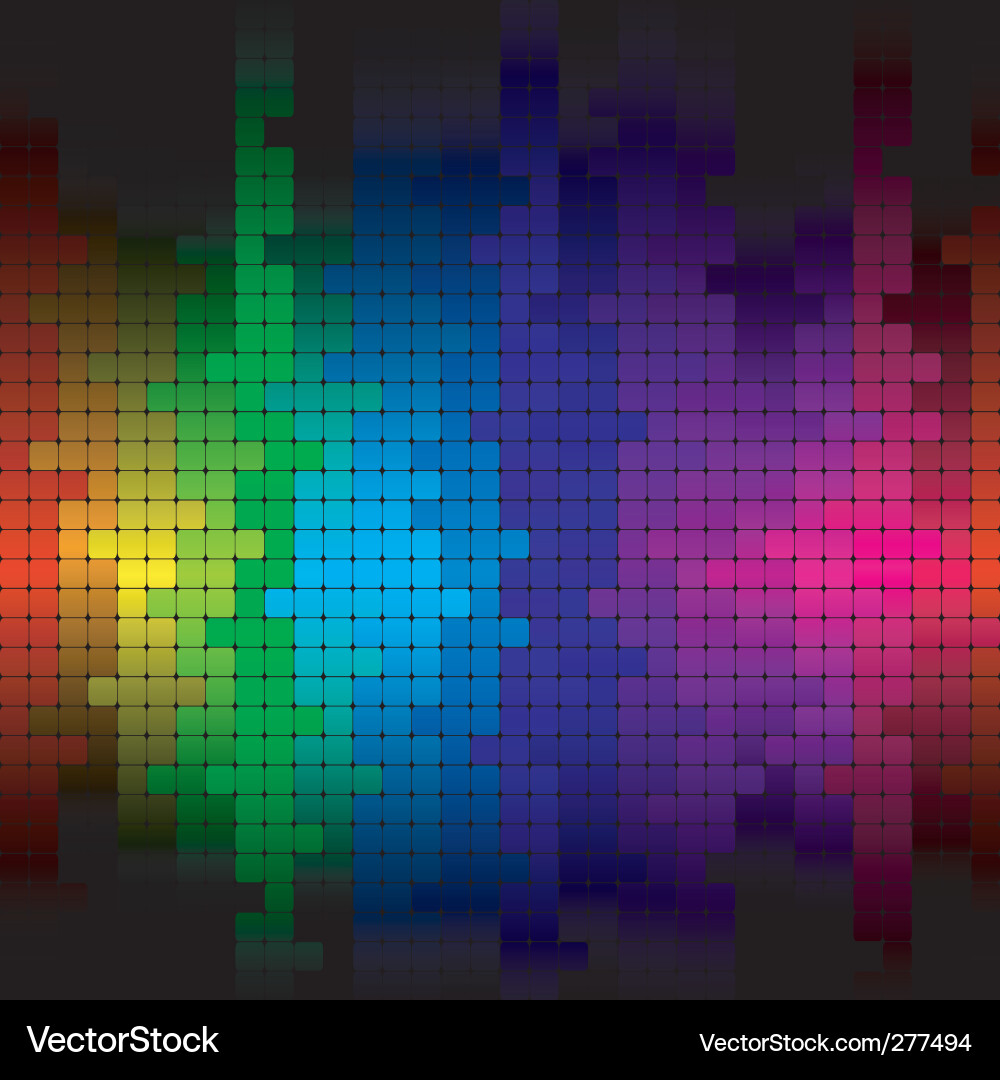 Pixelated Gradient Background vector image