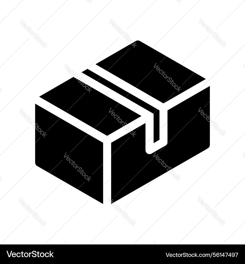 A simple icon representing mailbox Vector Image