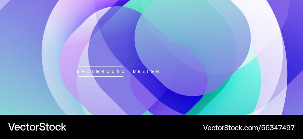 Abstract flowing shapes create vibrant background Abstract flowing shapes create vibrant background vector image