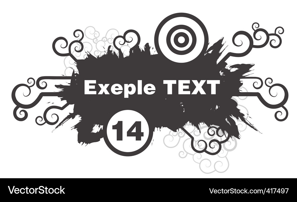 Abstract frame Vector Image