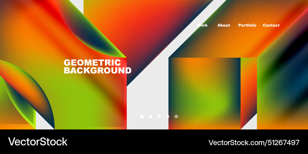 Glassmorphism geometric abstract background Glassmorphism geometric abstract background vector image