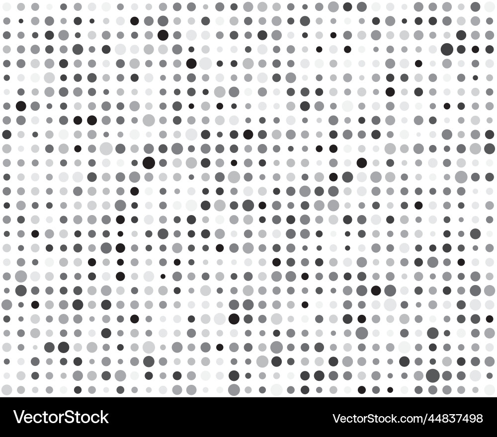 Circles random size seamless pattern vector image