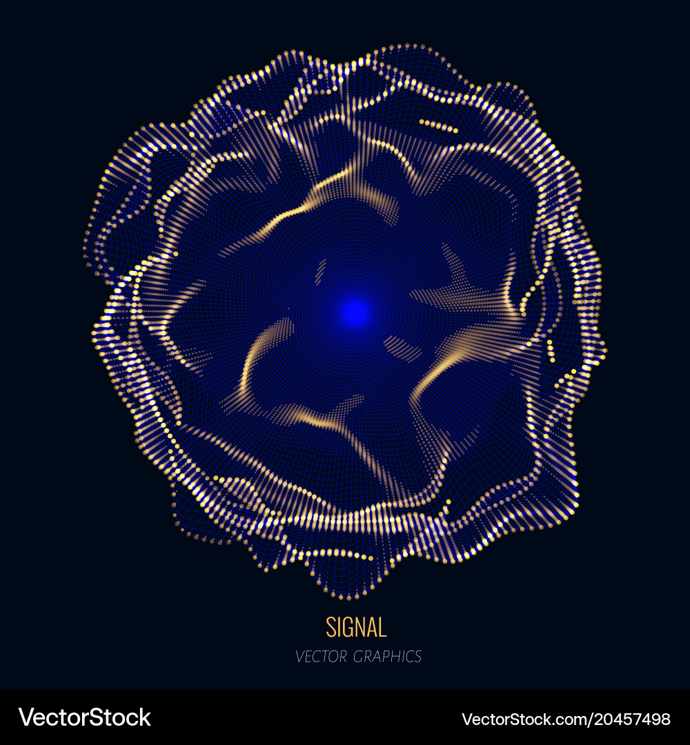 Dynamic Data Stream vector image