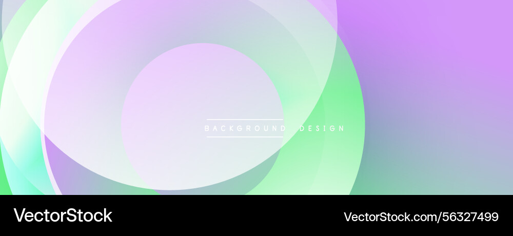 Abstract pastel circles overlap creating soft Abstract pastel circles overlap creating soft vector image