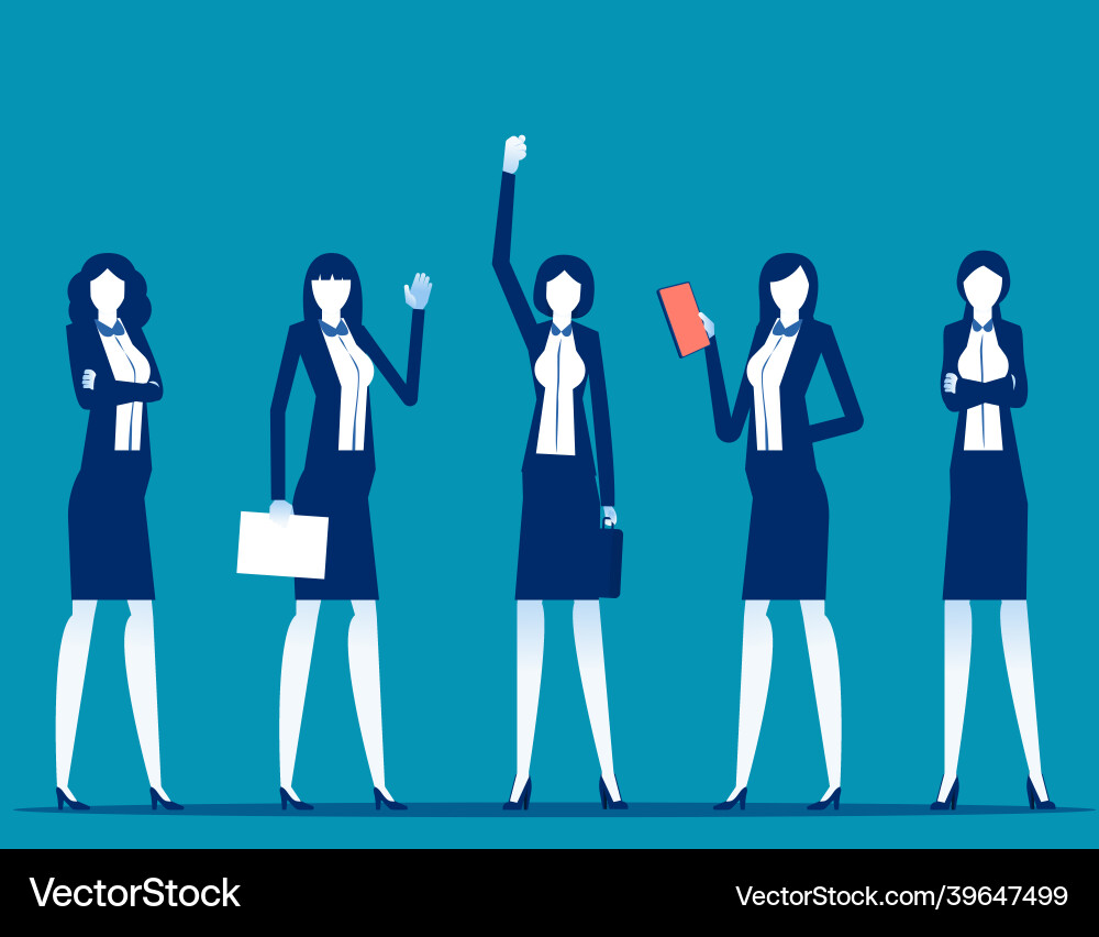 Business team people office connection concept Business team people office connection concept vector image