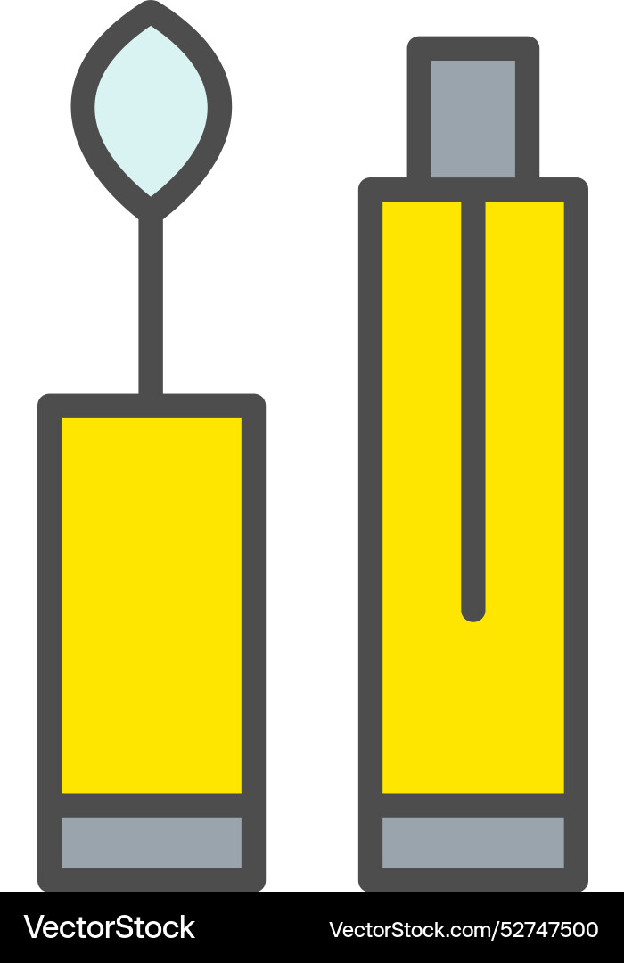 Gloss line filled icon design Vector Image