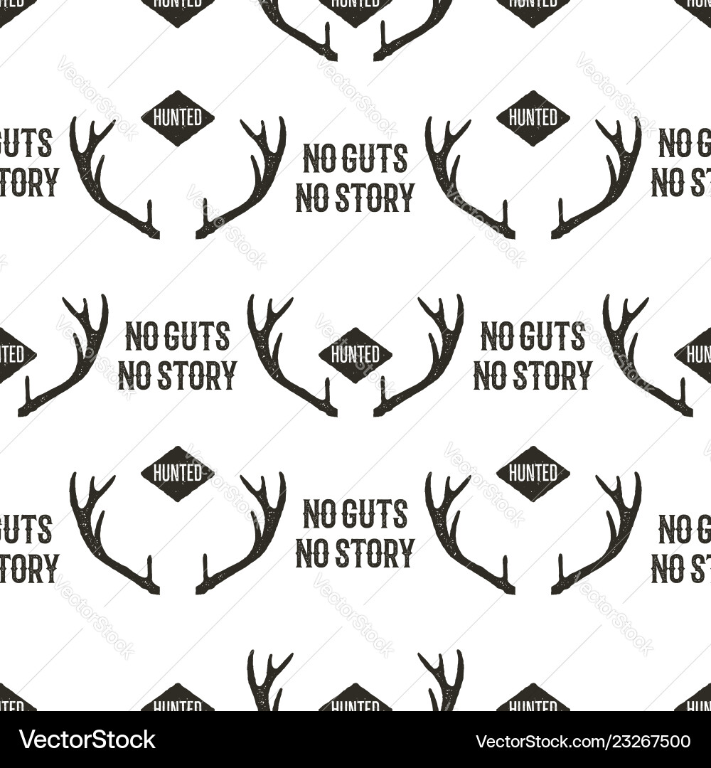 Jagd Muster Design - keine Darmgeschichten Zitat Jagd Muster Design - keine Darmgeschichten Zitat vektorbild