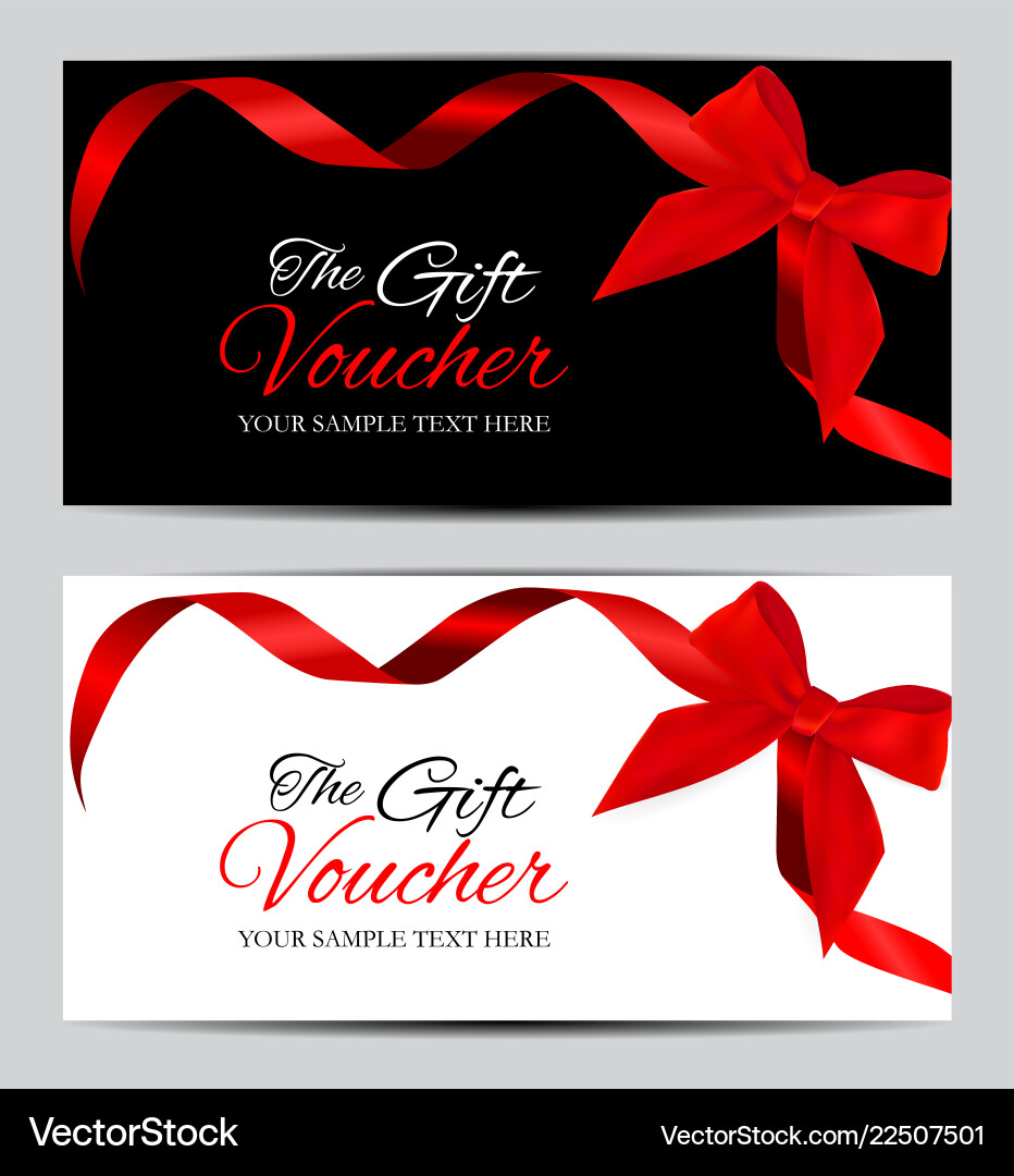 Luxury members gift card template for your Luxury members gift card template for your vector image
