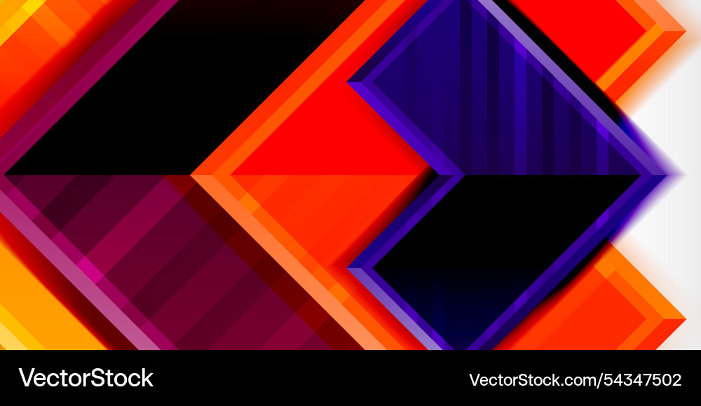 Arrow symbols created with 3d effects and line Arrow symbols created with 3d effects and line vector image