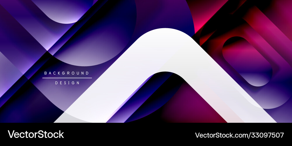 Geometric abstract background with lines Vector Image