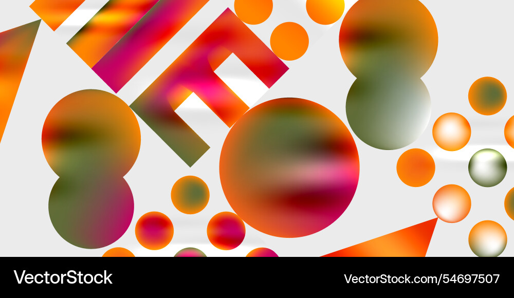 Triangles circles squares rectangles design Triangles circles squares rectangles design vector image