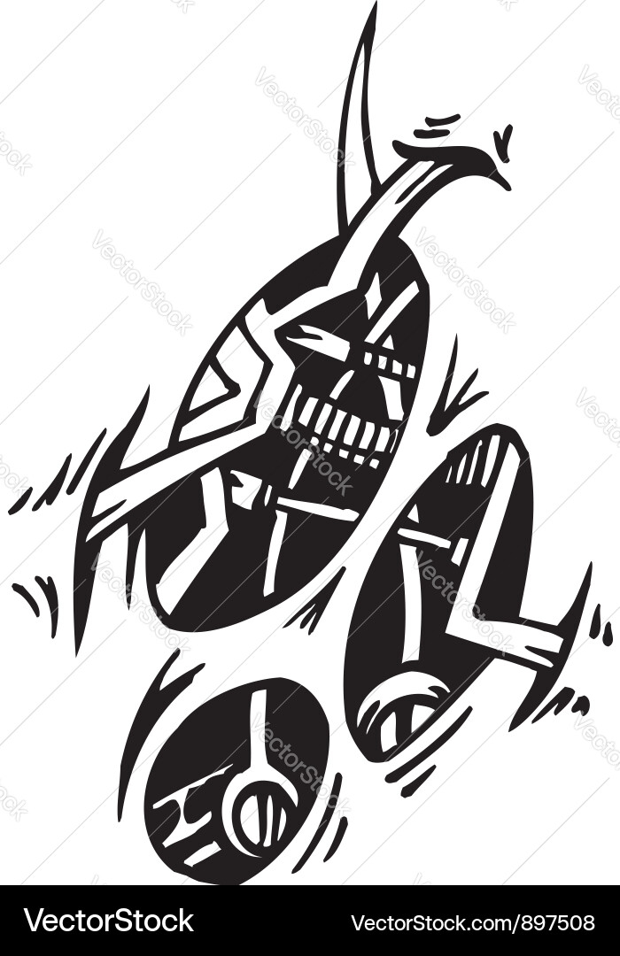 Biomechanical Robot Artwork vector image