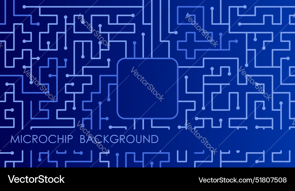 Horizontal blue processor circuit board abstract Horizontal blue processor circuit board abstract Vector Image