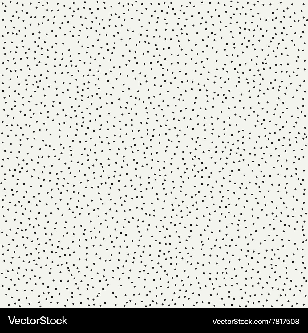 Polka dot geometric monochrome abstract pattern Vector Image