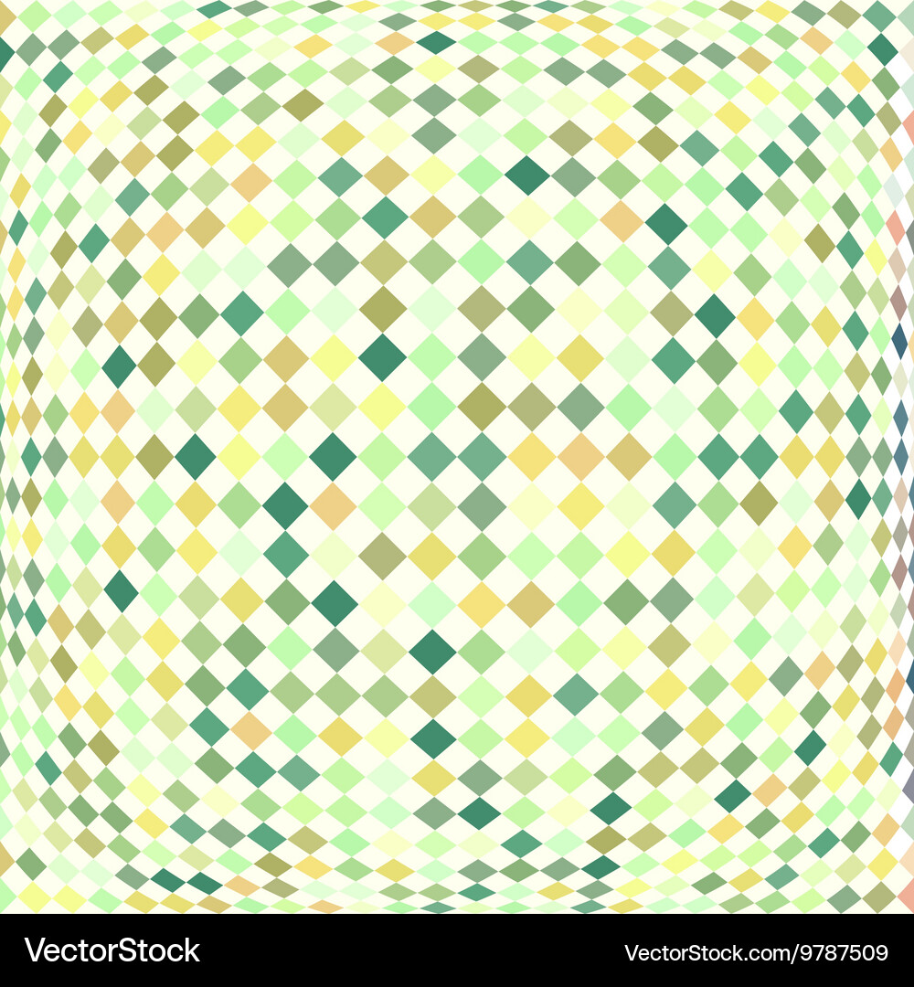 Abstract colorful checkered background Vector Image