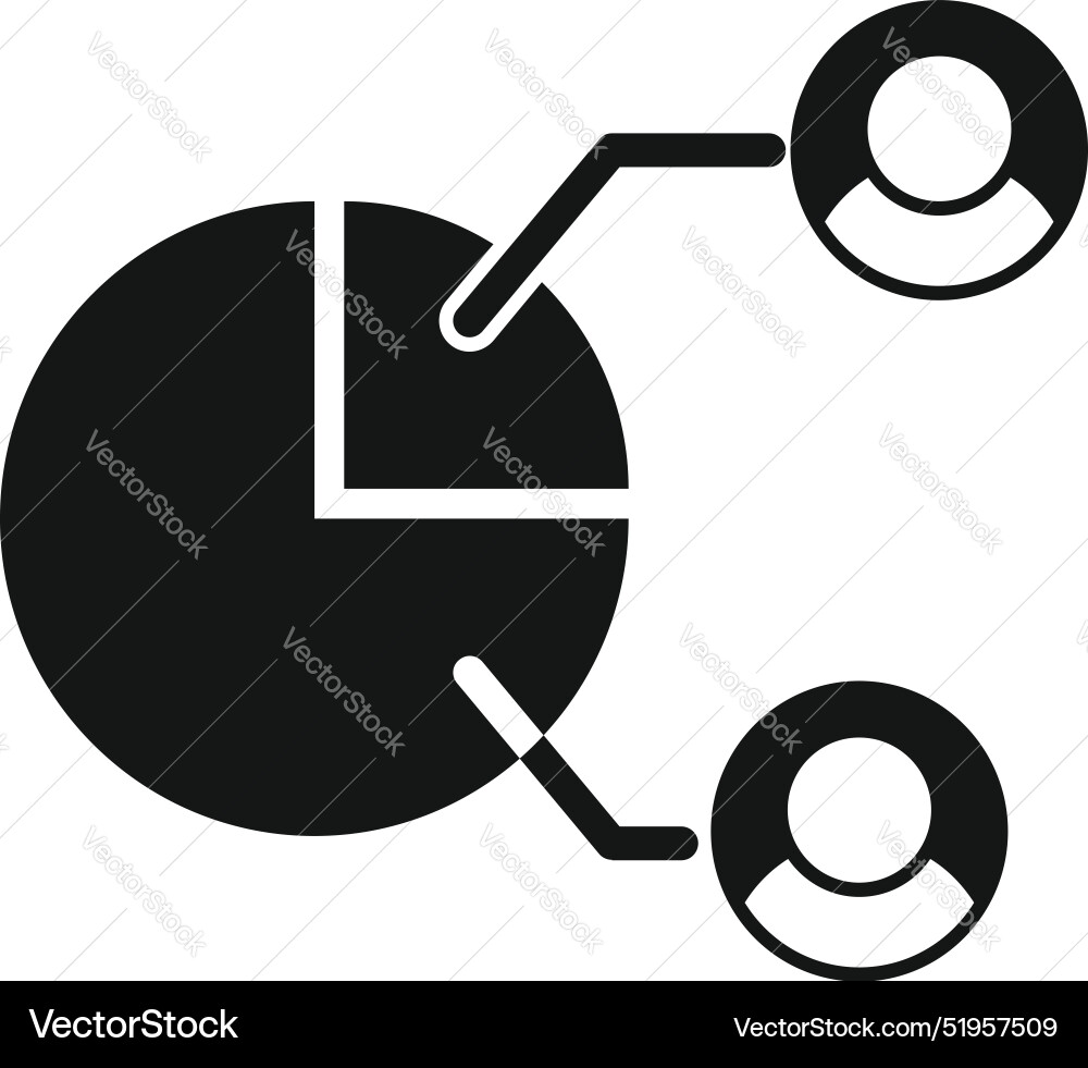 Audience analysis connecting with target group Vector Image