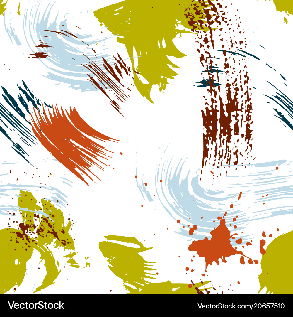 Abstract Paint Splatter Pattern vector image