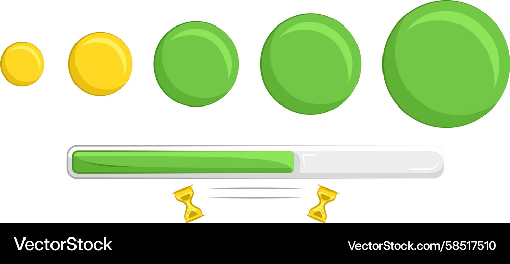 Loading Circle Indicator Vector Image