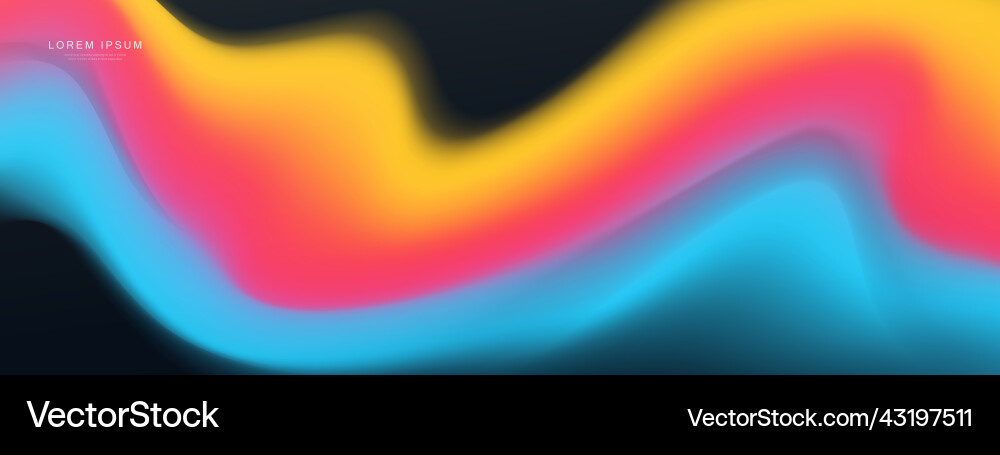 Abstract colorful dynamic shapes composition wavy Abstract colorful dynamic shapes composition wavy vector image