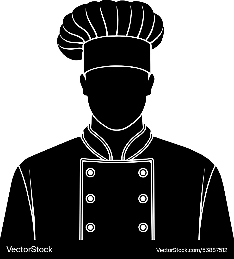 Chef or cook icon Royalty Free Vector Image - VectorStock