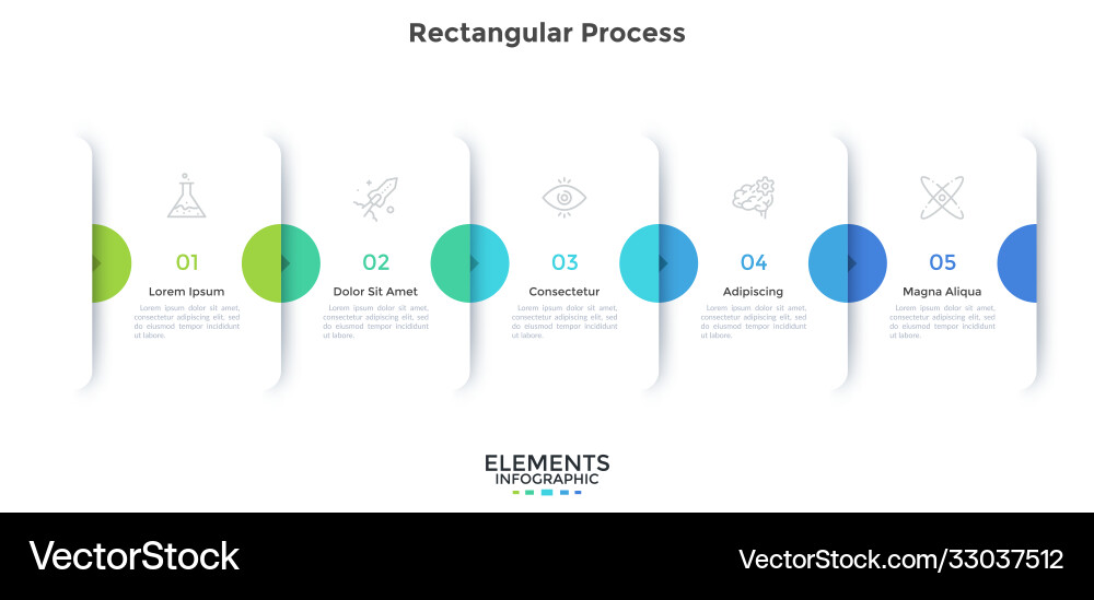 Modern infographic template Modern infographic template vector image