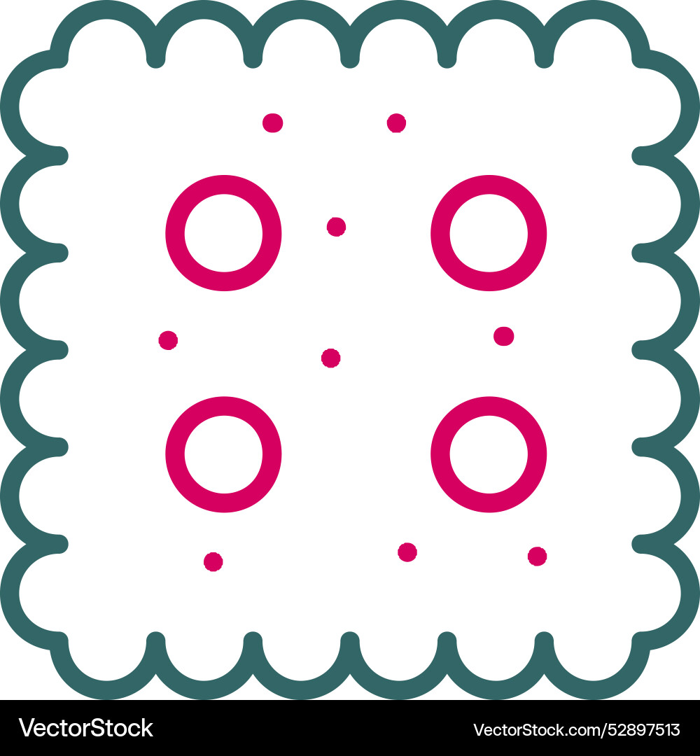 Cracker icon design Vector Image
