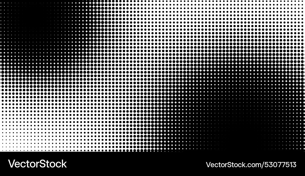 Halftone pattern dots background Halftone pattern dots background vector image