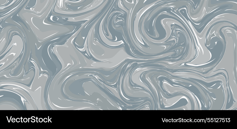 Liquid dynamic gradient color waves geometric Vector Image