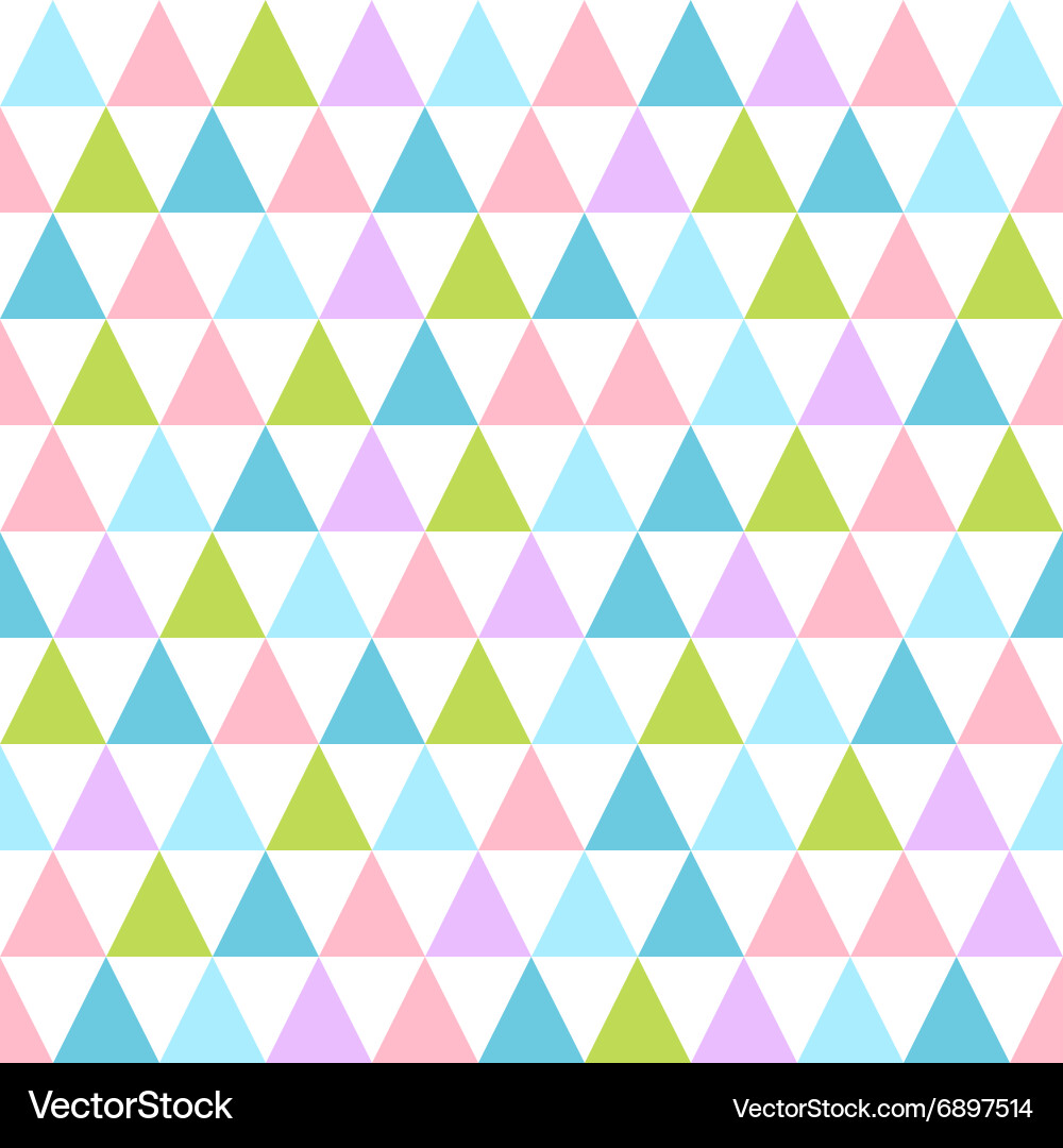 Abstract color pattern of geometric shapes vector image