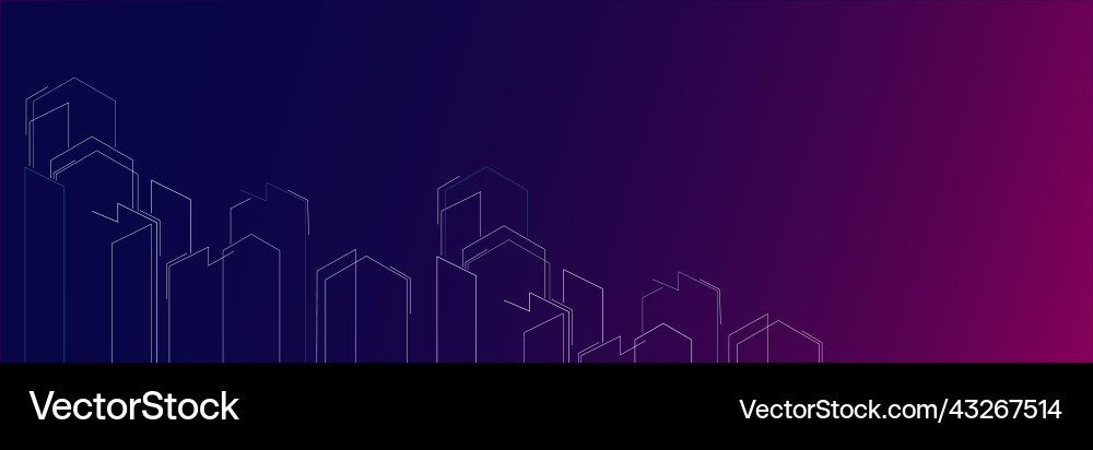Abstract Connection Background vector image