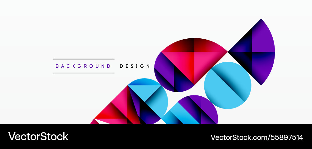 Abstract geometric background with layered Abstract geometric background with layered vector image