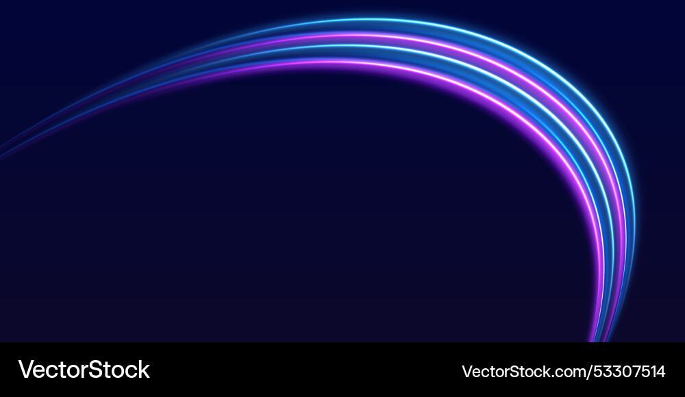 Set of speed lines for your design Vector Image
